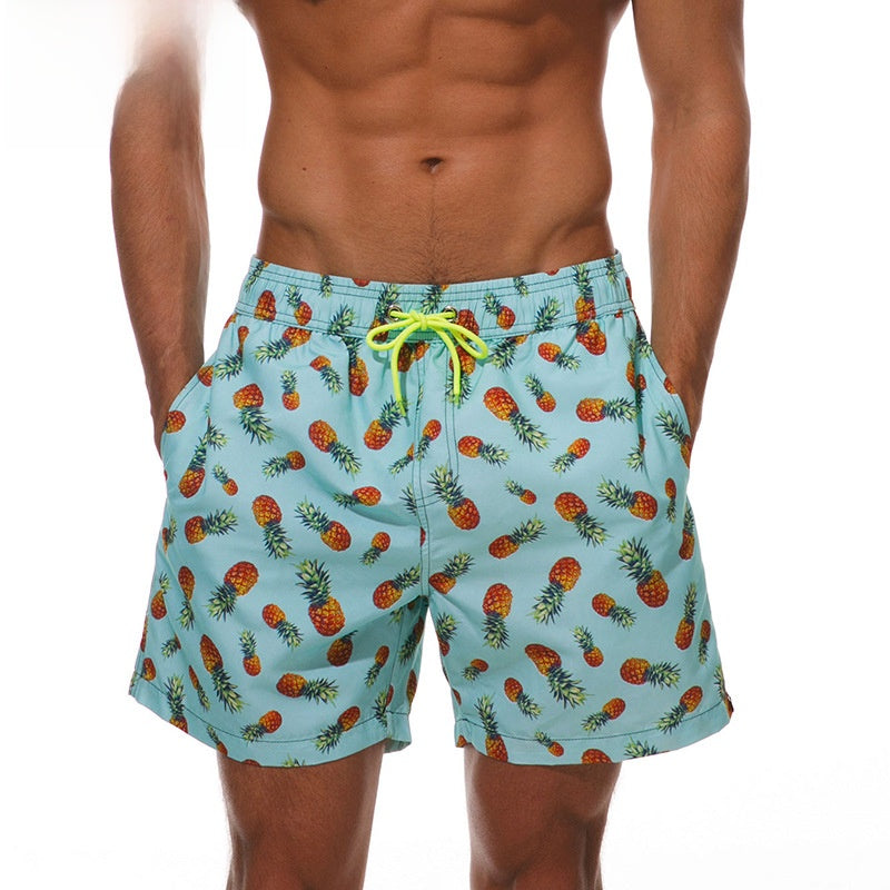 Men's Casual Printed Beach Shorts