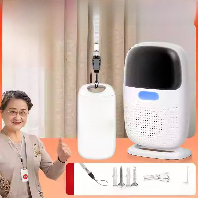 Wireless Flash Vibration Doorbell with Pager