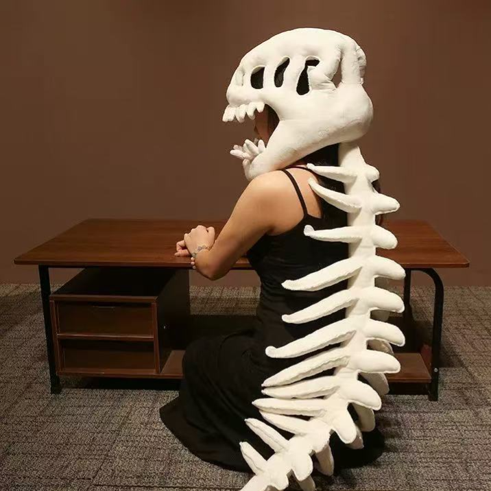Doll Dinosaur Bone Head Cover