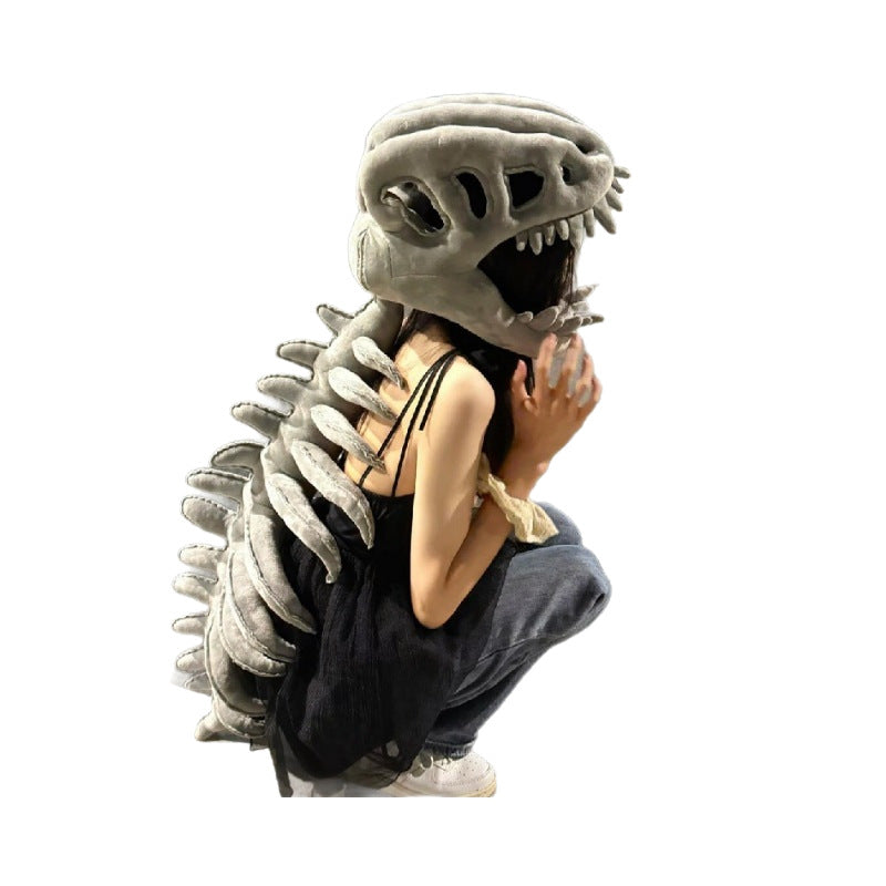 Doll Dinosaur Bone Head Cover