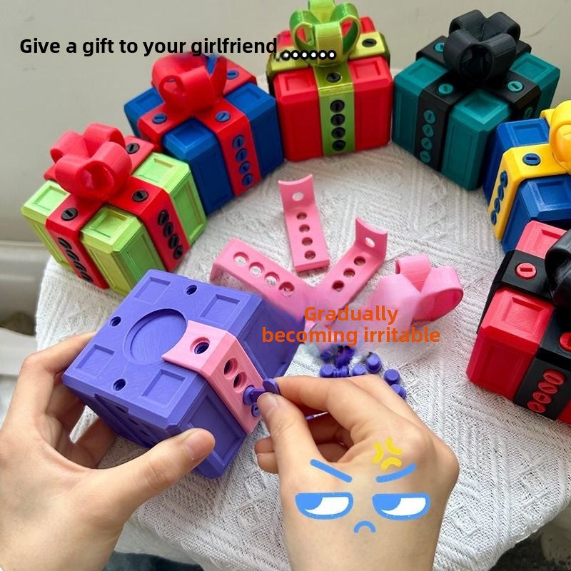 3D Printed Annoying Gift Box Storage Ornament