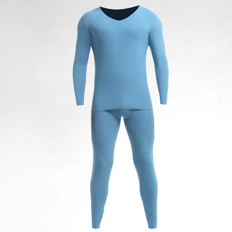 Mens Fleece Lined Thermal Underwear Set