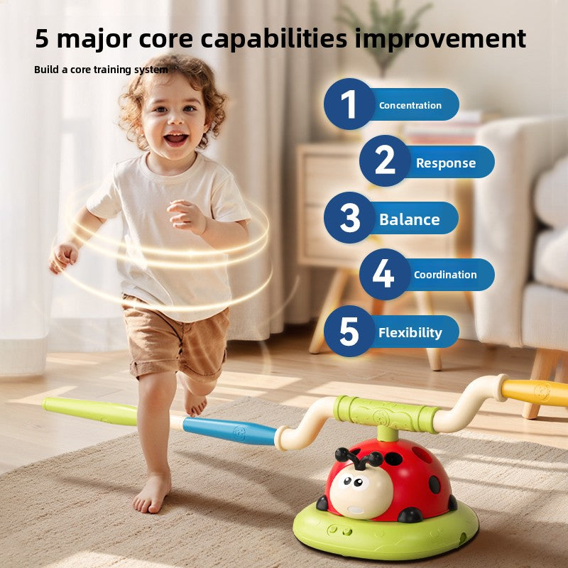 Children's Ladybug Activity Toy for Indoor Play
