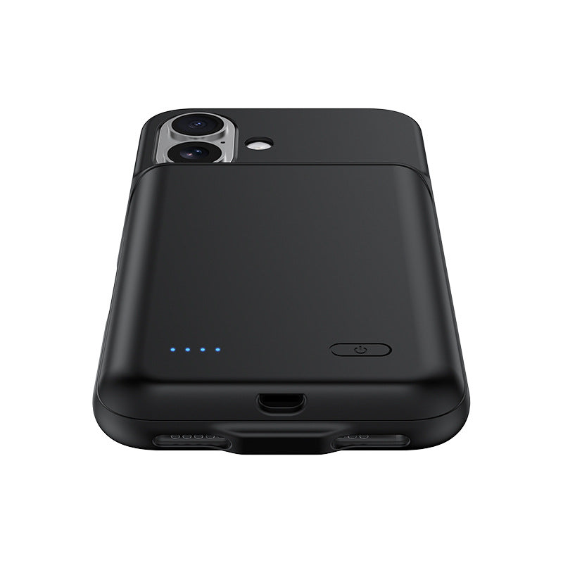 Back-mounted battery with large capacity