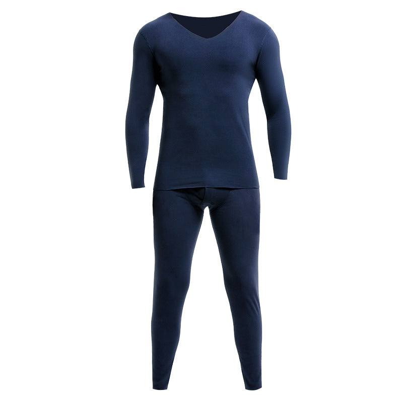 Mens Fleece Lined Thermal Underwear Set