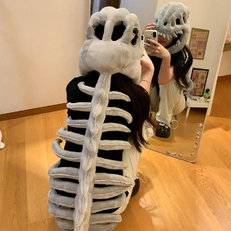 Doll Dinosaur Bone Head Cover