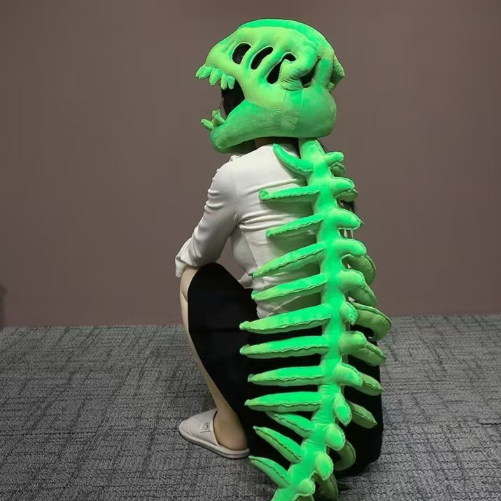 Doll Dinosaur Bone Head Cover