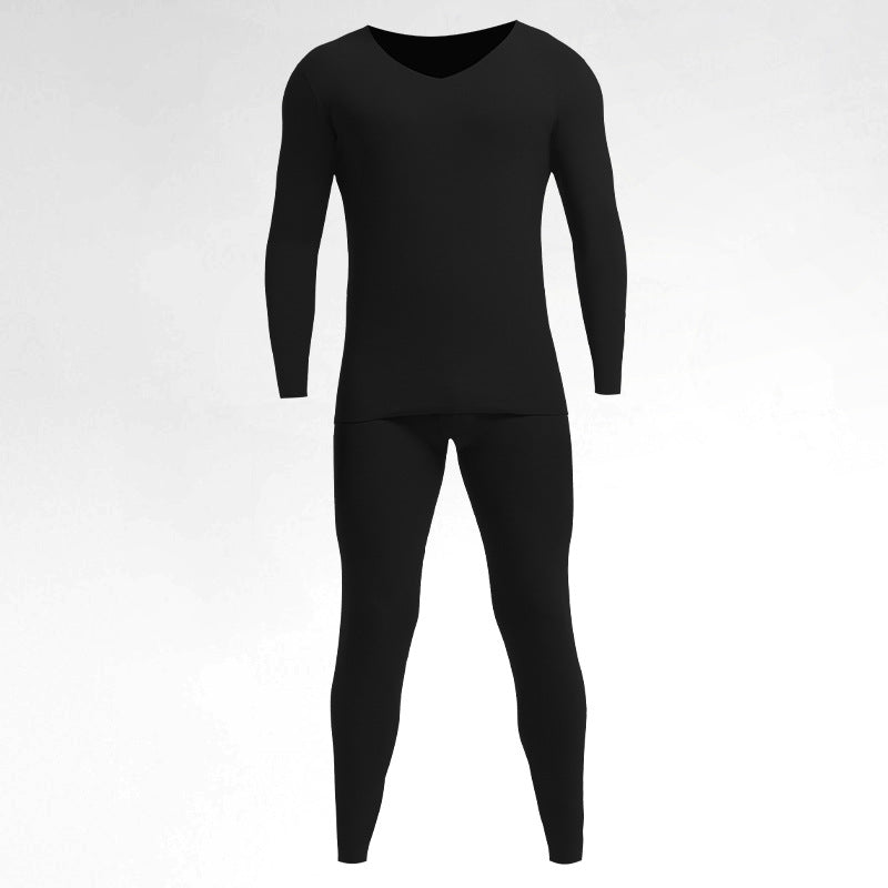 Mens Fleece Lined Thermal Underwear Set