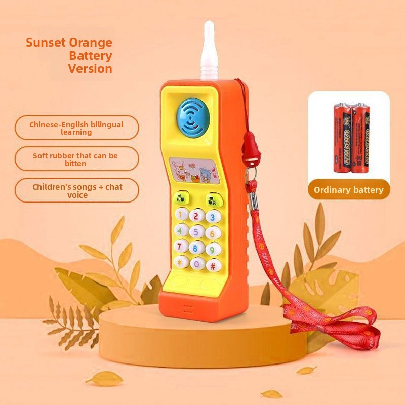 Rechargeable Baby Early Education Phone Toy