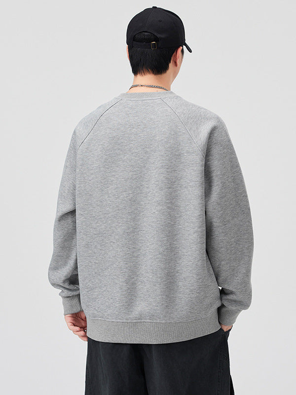 Mens Casual Splicing Sweatshirt