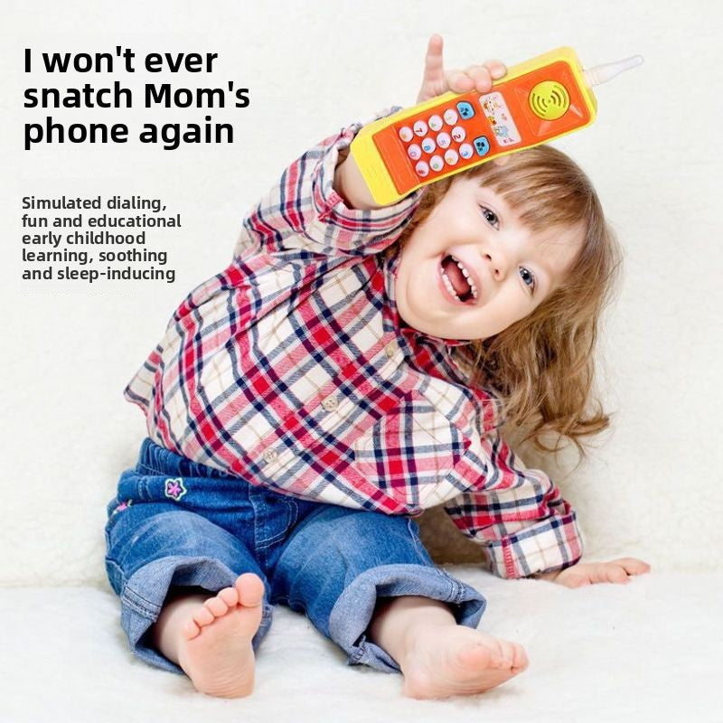 Rechargeable Baby Early Education Phone Toy