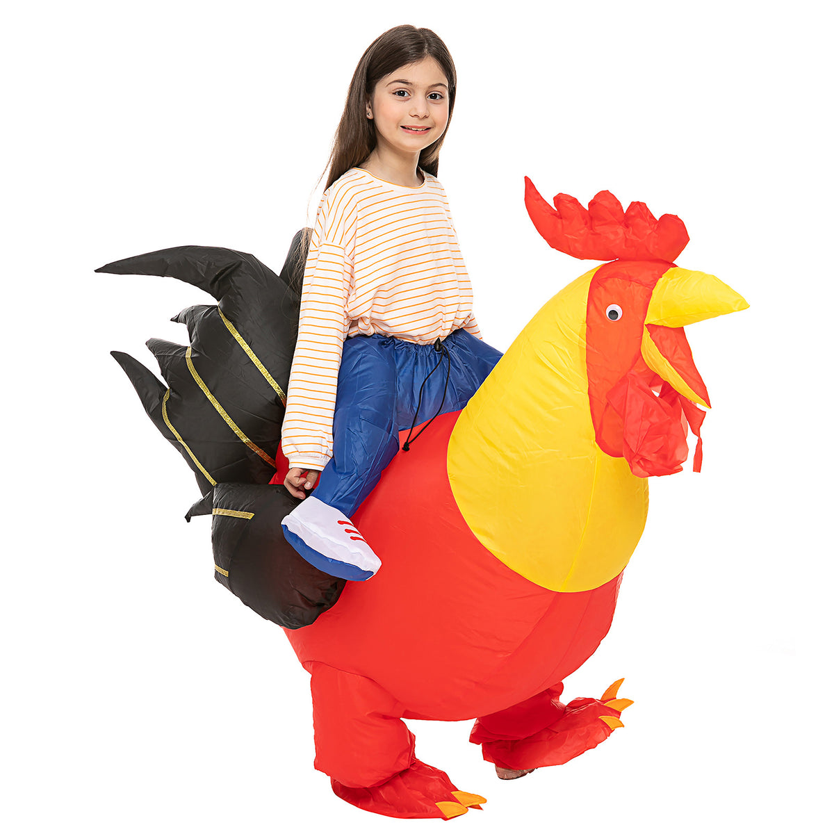 Colorful Rooster Inflatable Party Costume