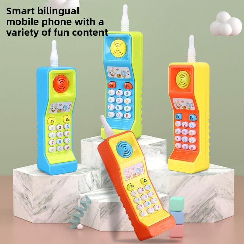 Rechargeable Baby Early Education Phone Toy