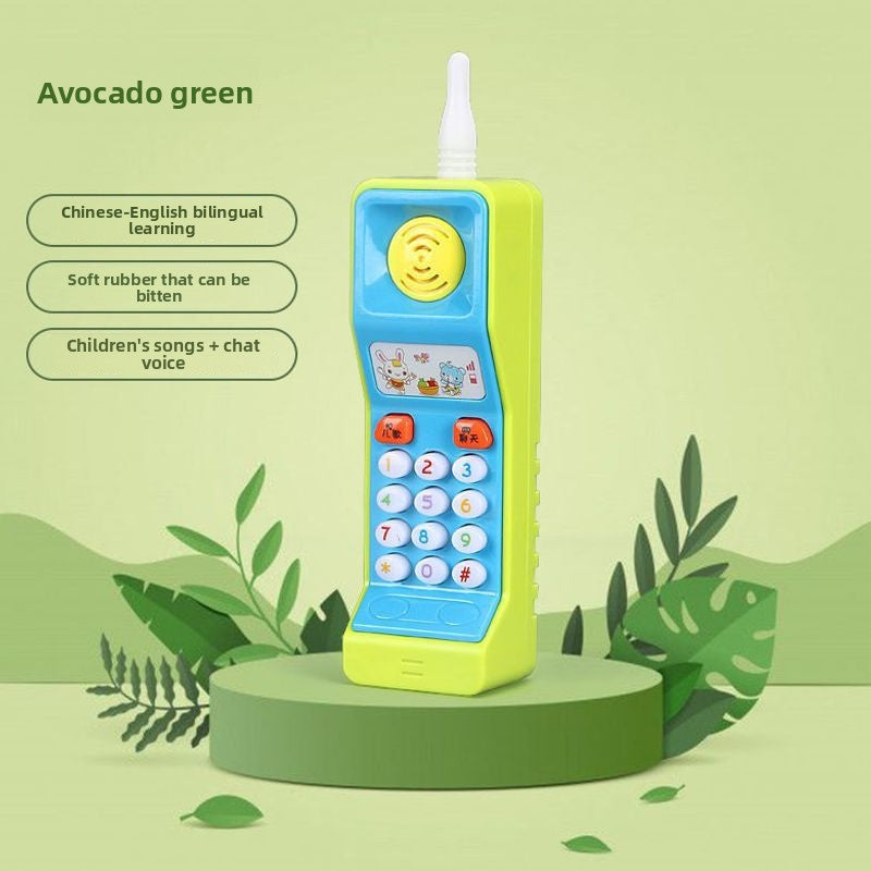 Rechargeable Baby Early Education Phone Toy