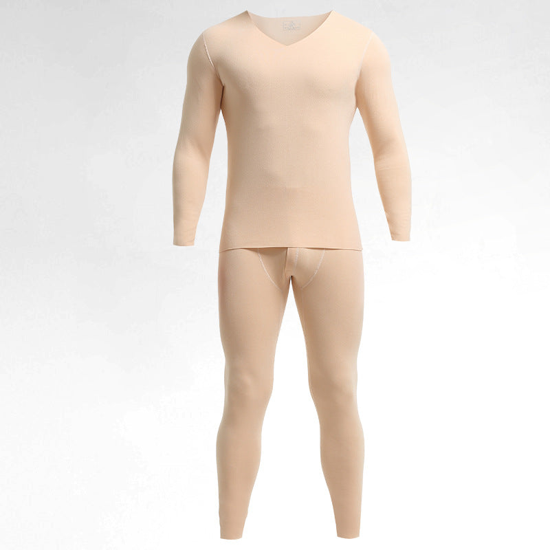 Mens Fleece Lined Thermal Underwear Set