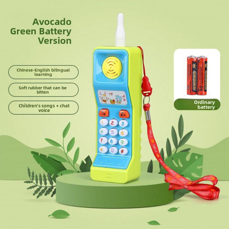 Rechargeable Baby Early Education Phone Toy