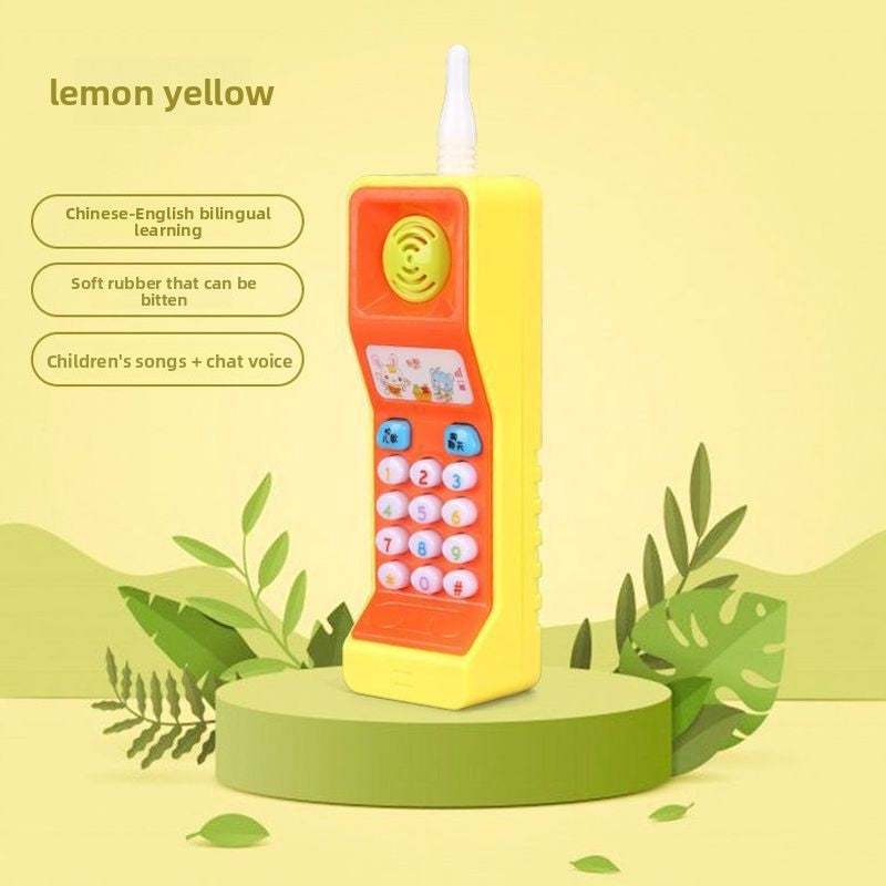 Rechargeable Baby Early Education Phone Toy