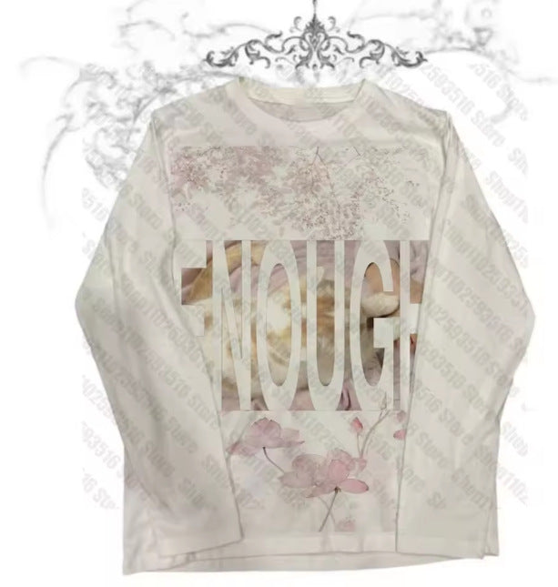 Unisex Gothic 3D Printed Long Sleeve T-Shirt