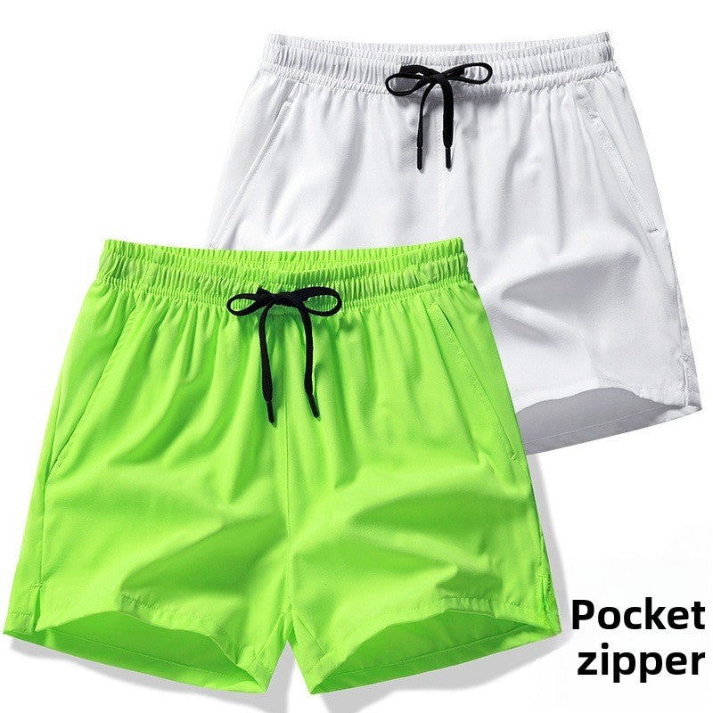 Men's Summer Ice Silk Loose Casual Shorts