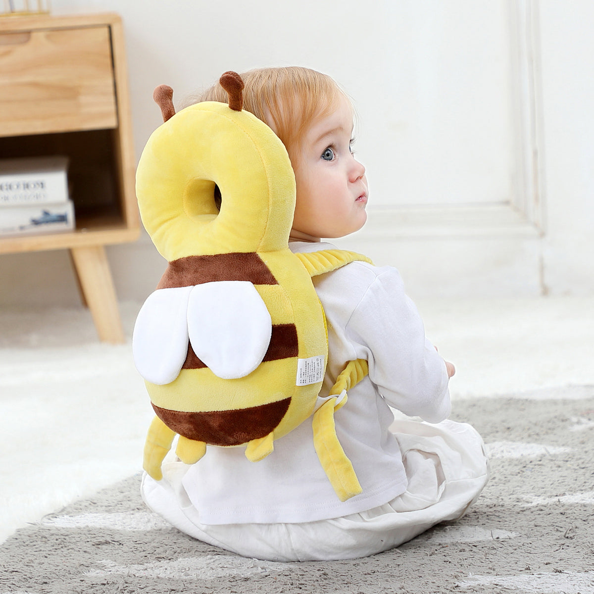 Infant Head Protection Pillow with Anti-Fall Design