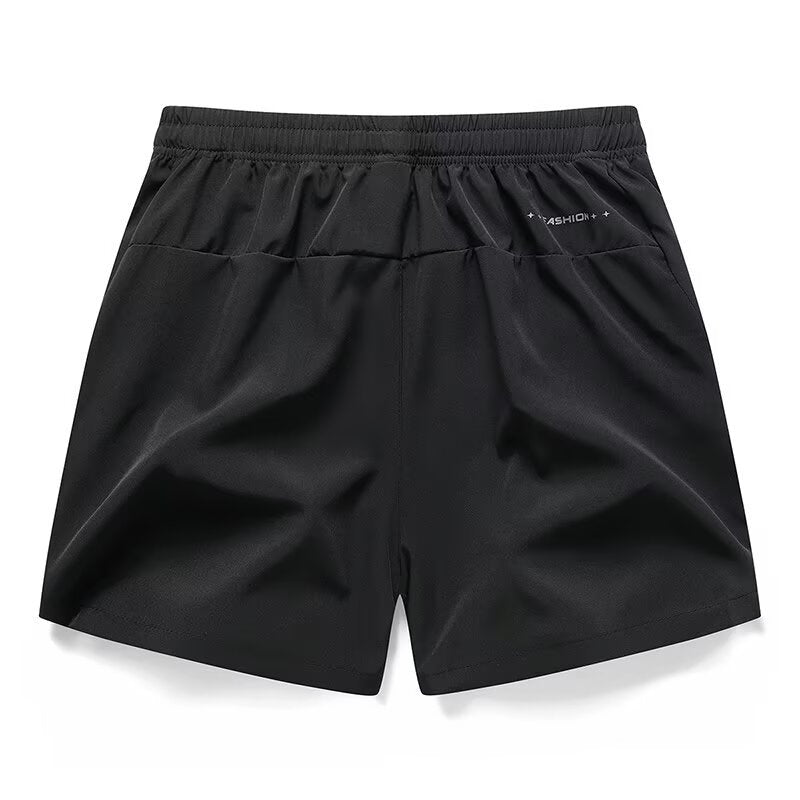 Men's Summer Ice Silk Loose Casual Shorts