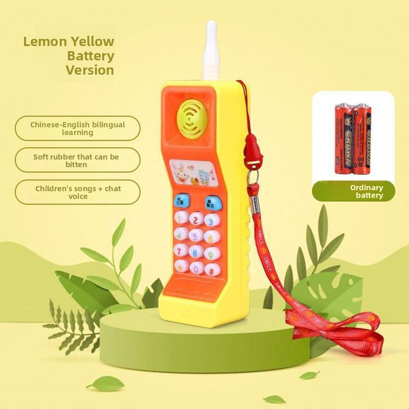 Rechargeable Baby Early Education Phone Toy