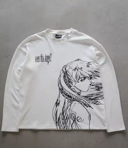 Unisex Gothic 3D Printed Long Sleeve T-Shirt