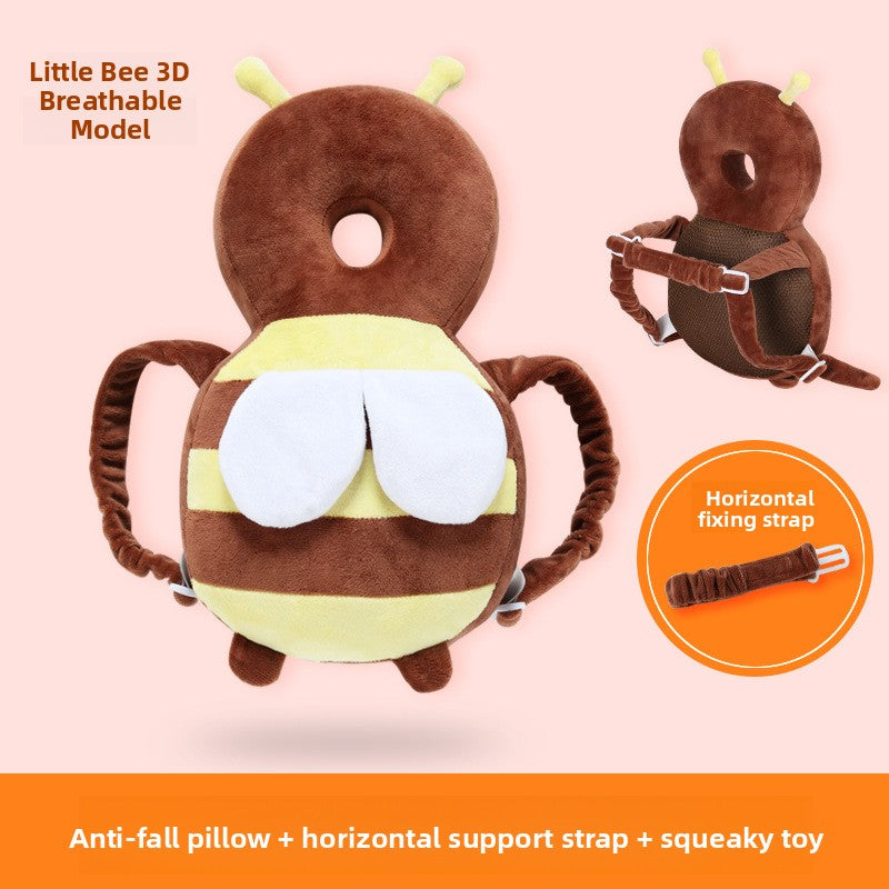 Infant Head Protection Pillow with Anti-Fall Design