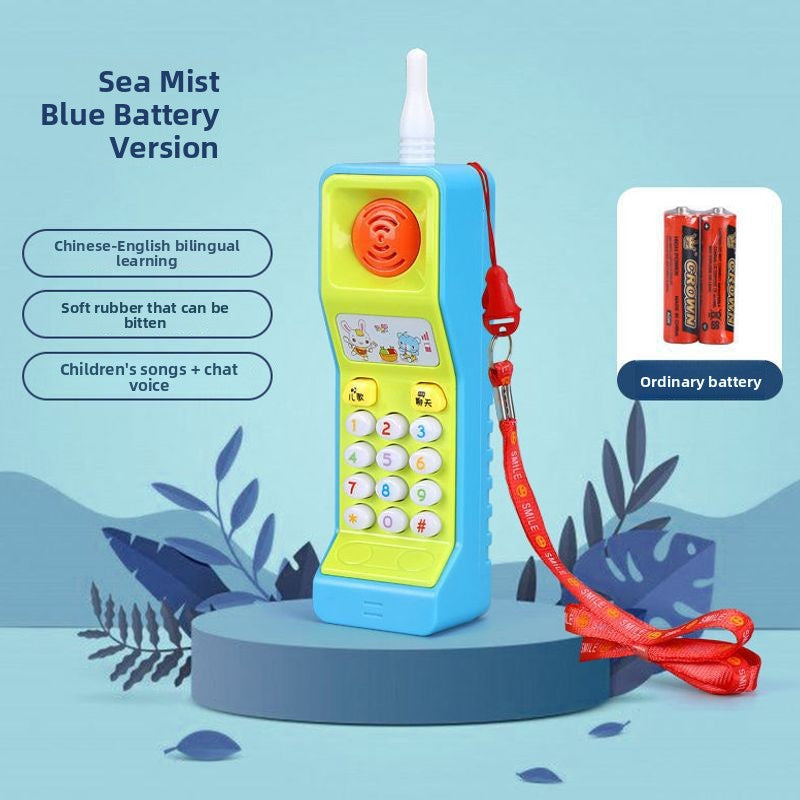 Rechargeable Baby Early Education Phone Toy