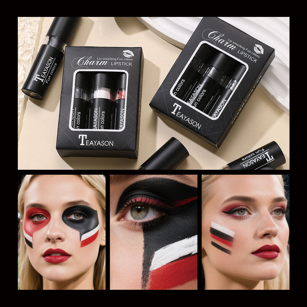 Matte Finish Lipstick Trio Set