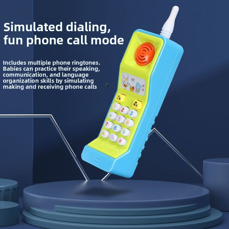 Rechargeable Baby Early Education Phone Toy